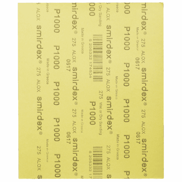 سنباده پوستاب اسمیردکس پشت قرمز p1000(50عددی)
