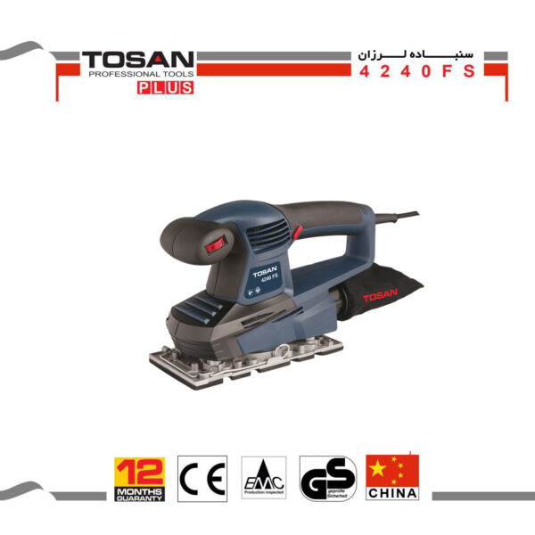 سنباده لرزان توسن 4240FS